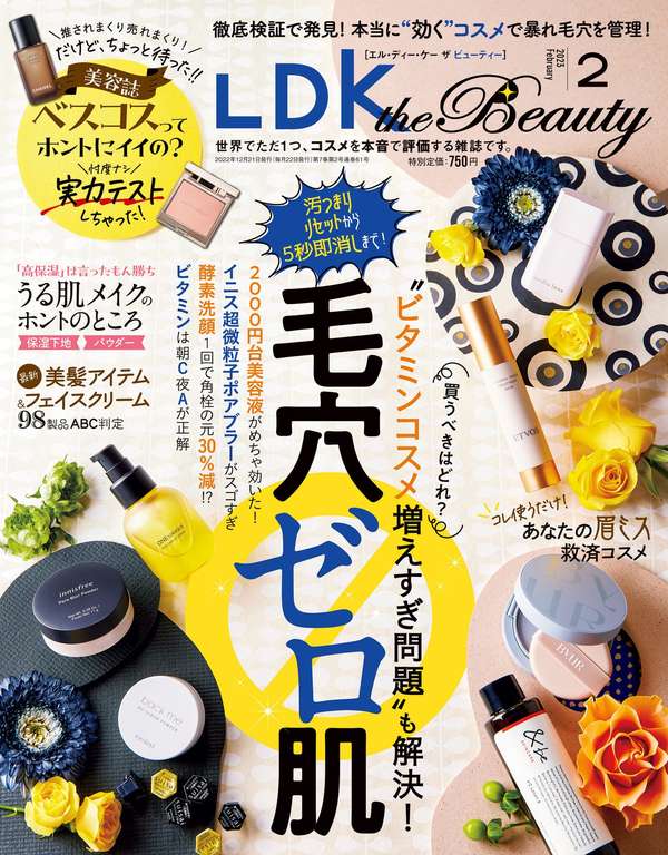 LDK杂志《LDK the Beauty (エル・ディー・ケー ザ ビューティー)2023年2月号》高清全本下载