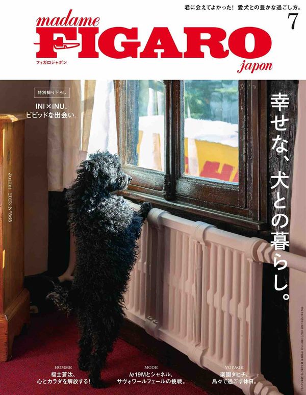 FIGARO杂志《フィガロジャポン（madame FIGARO japon）2023年7月号 特集：幸せな、犬との暮らし。》高清全本下载