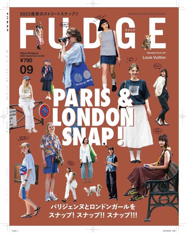 FUDGE杂志《FUDGE -ファッジ- 2023年 9月号》高清全本下载